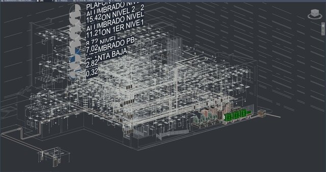 3D model of Electrical Engineering Portfolio — Solar PV, Power System Studies & BIM