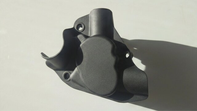 3D model of Volvo EX60 Aluminium Multi-bracket and Protection Shield