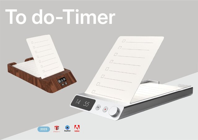 3D model of Industrial Product design portfolio