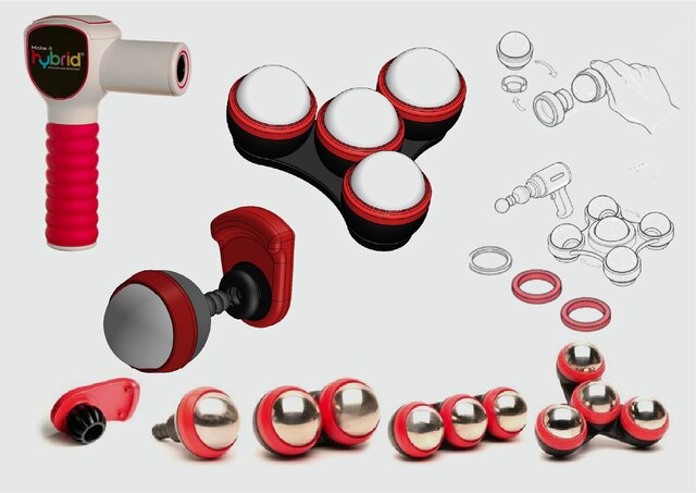 3D model of Industrial Product design portfolio