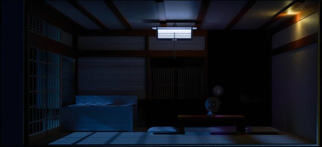 3D model of Japanese Room Interior in Blender | 3D Modeling & Rendering