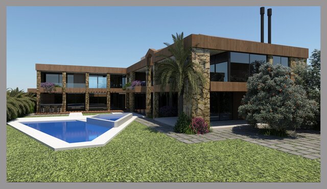 3D model of Luxury Modern Residential Architecture – Photorealistic 3D Case Study