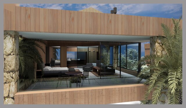 3D model of Luxury Modern Residential Architecture – Photorealistic 3D Case Study