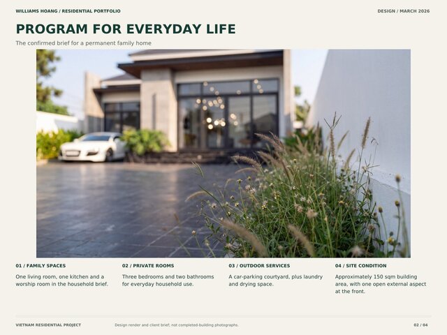 Residential Design Portfolio - Three Homes in Vietnam – image 5 of 9