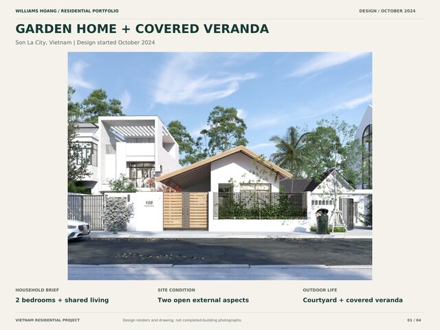 Residential Design Portfolio - Three Homes in Vietnam – image 7 of 9