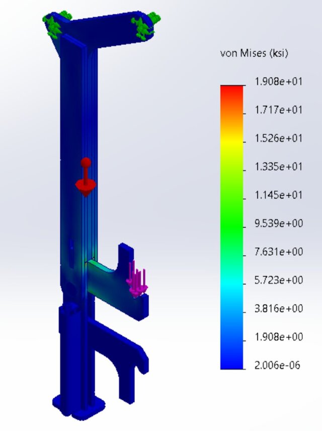 3D model of Industrial Pump Impeller Lifting Jig