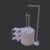 Automated Wash-Rinse Mechanism for 500L PVC Tank