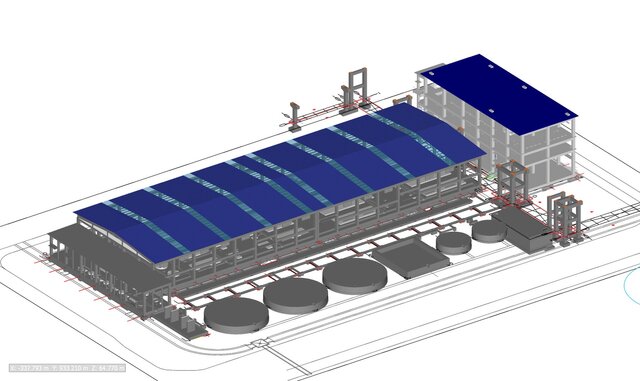 Industrial BIM & CAD Modeling | Demin Plant