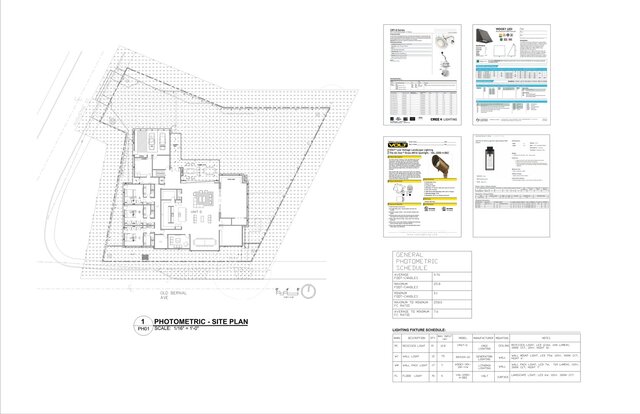 3D model of Photometric Site Plan