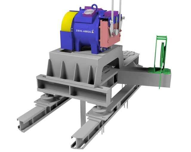 Circular Elevator Machine Platform
