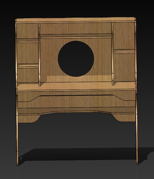 Modular Wooden Desk for CNC – image 3 of 10