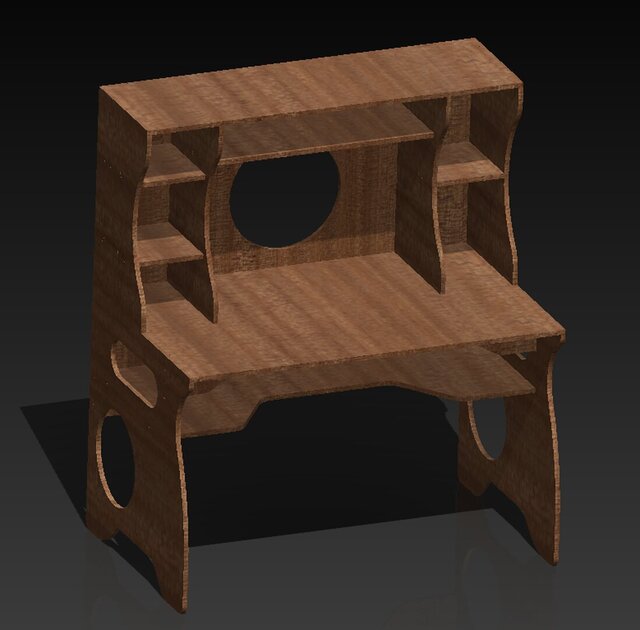 Modular Wooden Desk for CNC – image 5 of 10