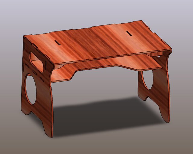 Modular Wooden Desk for CNC – image 4 of 10