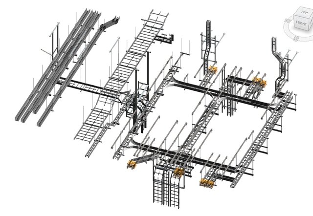 MEP BIM Model – Revit (LOD 400) | Industrial Project