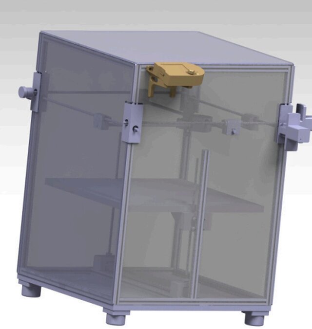 3D model of 3D Printer Project – From Concept to Simulation