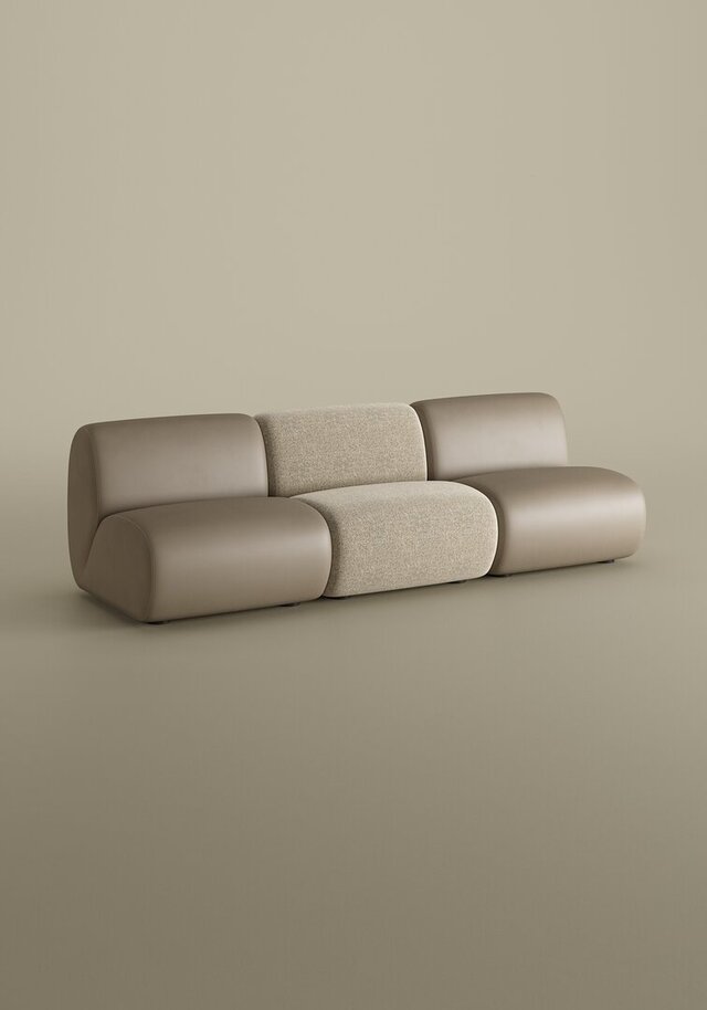 3D model of Lusso — Modular Sofa