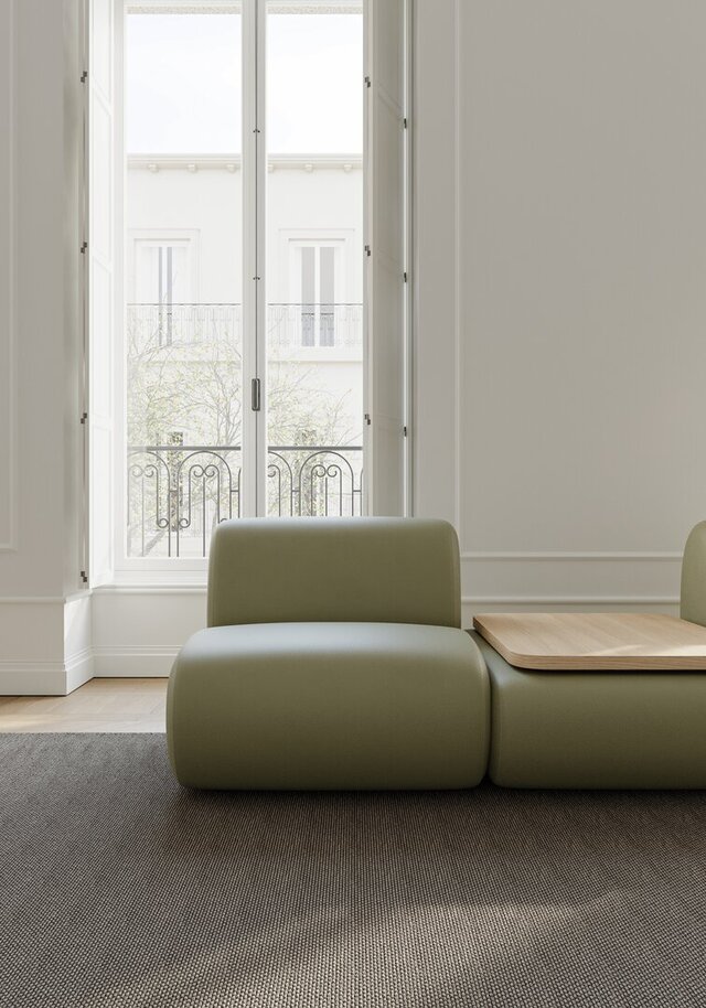 3D model of Lusso — Modular Sofa