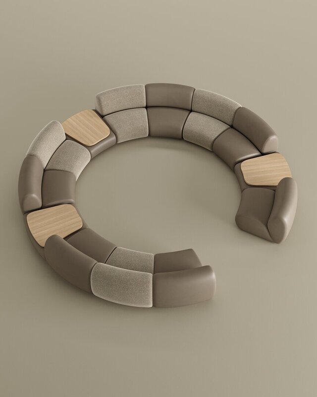3D model of Lusso — Modular Sofa
