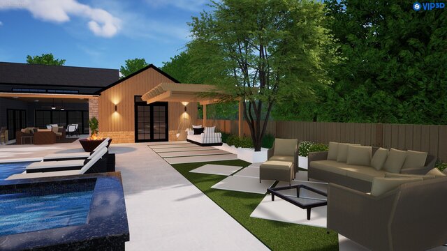3D model of Geeley House 3rd Proposal