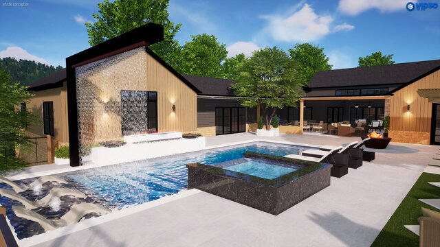 3D model of Geeley House 3rd Proposal
