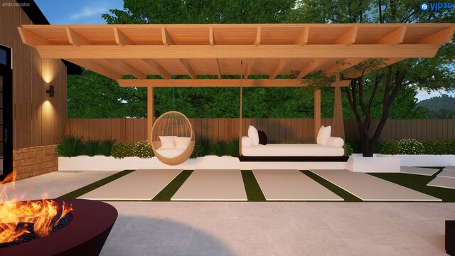3D model of Geeley House 3rd Proposal