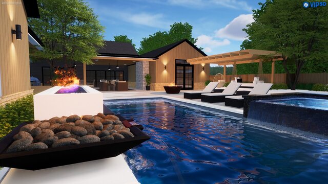 3D model of Geeley House 3rd Proposal