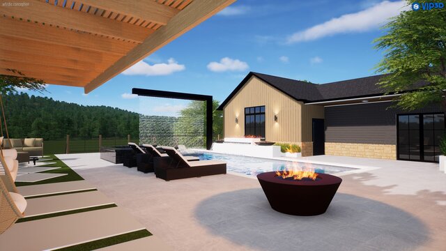 3D model of Geeley House 3rd Proposal