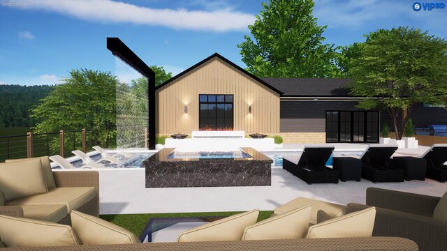 3D model of Geeley House 3rd Proposal