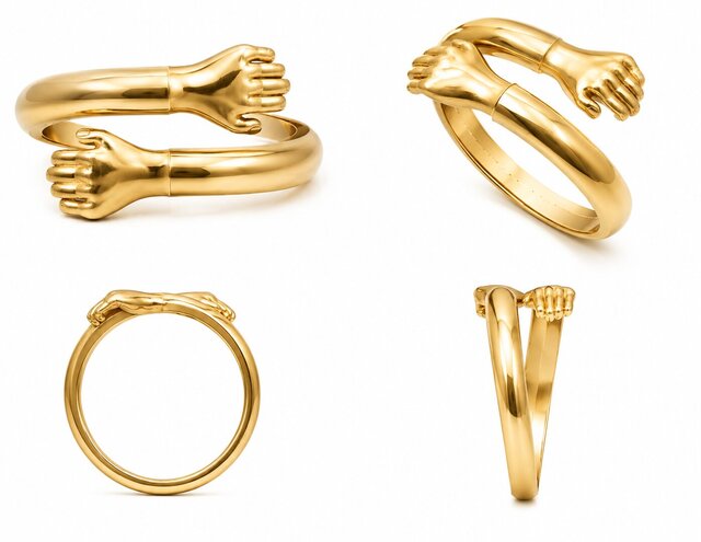 3D model of Jewelry Collection – Custom Ring, Bracelet & Pendant CAD Models