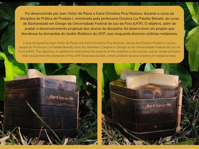 3D model of Apolinário: Stingless Bee Box