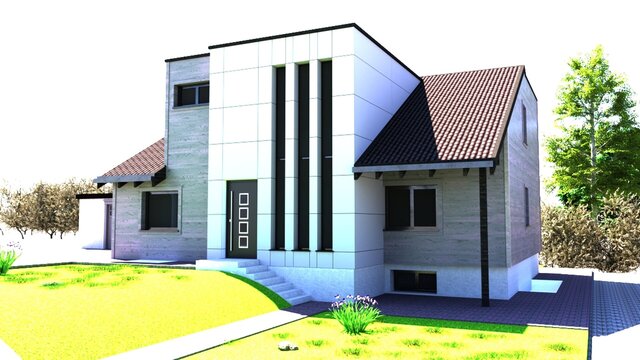 3D model of Successfully Completed Family House Project – Aachen, Germany (November 2025)