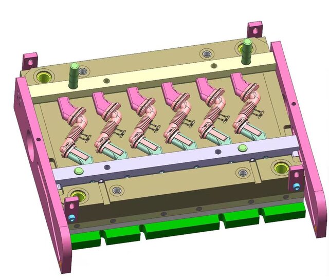 Injection Mold Design for Automotive Bellows Components