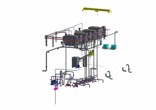 3D model of Industrial Facility