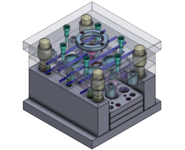 3D model of Complete EDM Electrode Design Portfolio | SolidWorks