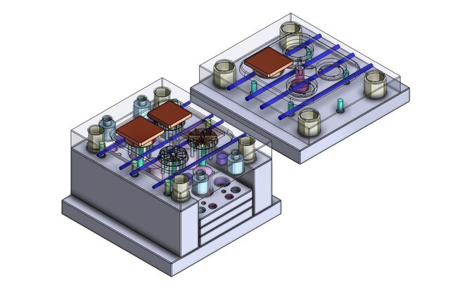 3D model of Complete EDM Electrode Design Portfolio | SolidWorks