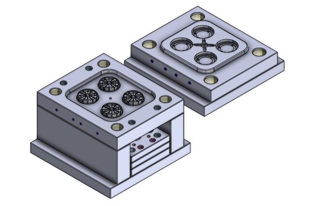 3D model of Complete EDM Electrode Design Portfolio | SolidWorks