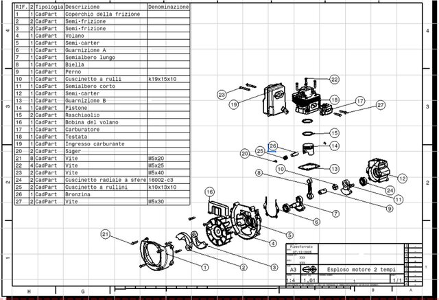 2-Stroke Internal Combustion Engine