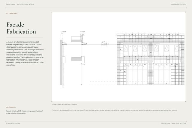 Steel & Composite Facade | Shop Drawings – image 1 of 6