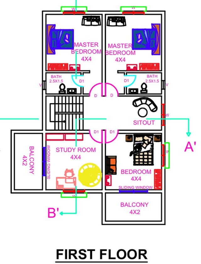 Detailed floor plan – image 3 of 5