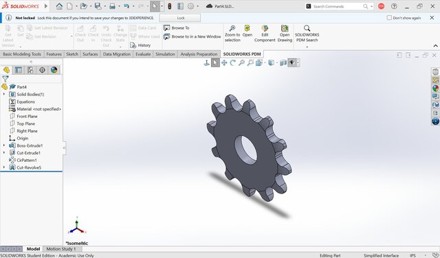 driving sprocket design
