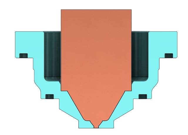 3D model of Mold Design with complete edm electrode design