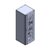 Telecom Rack Enclosure & Modular Patch Panel Cabinet Assembly