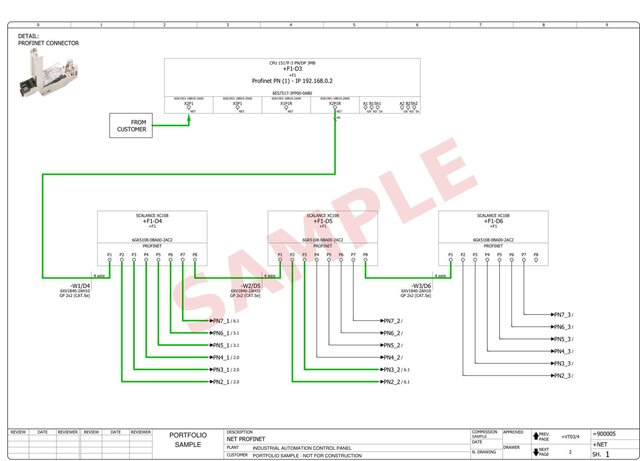 PLC Control Cabinet - Layouts, Schematics and Field Wiring – image 14 of 35