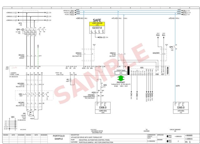 PLC Control Cabinet - Layouts, Schematics and Field Wiring – image 26 of 35