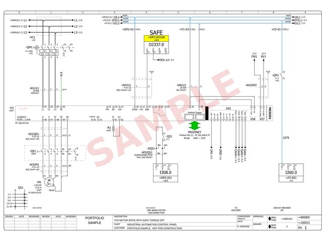 PLC Control Cabinet - Layouts, Schematics and Field Wiring – image 2 of 35