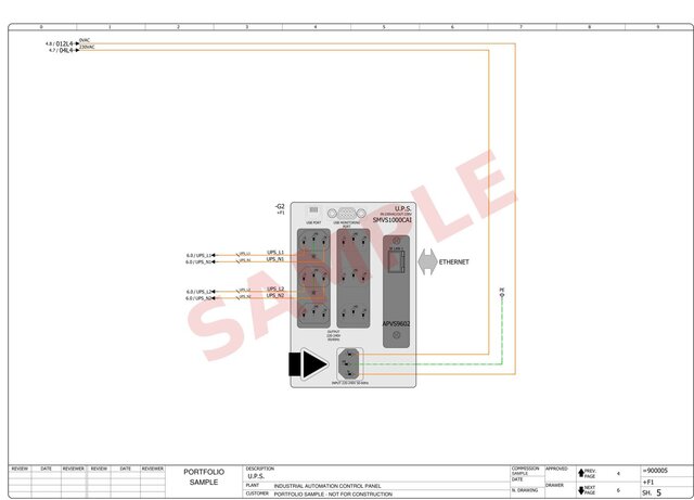 PLC Control Cabinet - Layouts, Schematics and Field Wiring – image 19 of 35