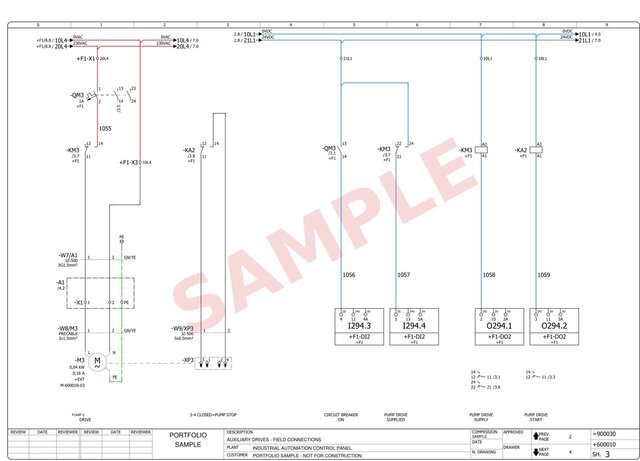 PLC Control Cabinet - Layouts, Schematics and Field Wiring – image 31 of 35
