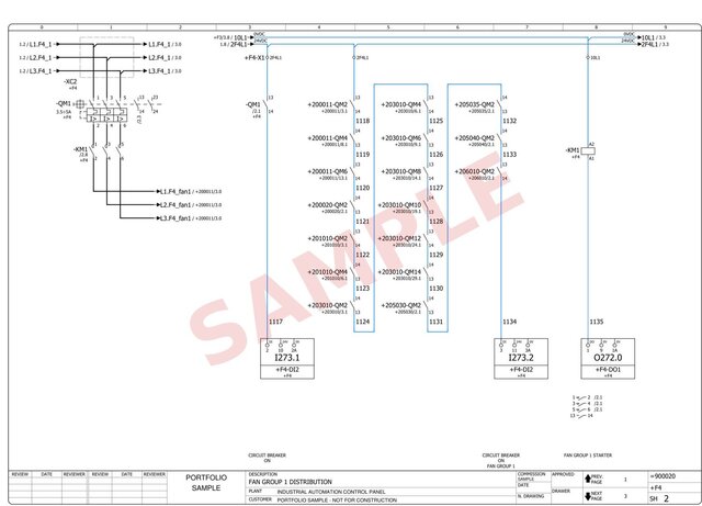 PLC Control Cabinet - Layouts, Schematics and Field Wiring – image 18 of 35