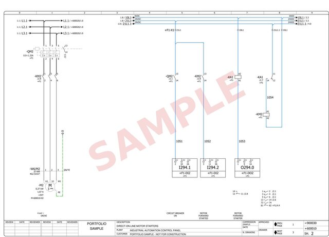 PLC Control Cabinet - Layouts, Schematics and Field Wiring – image 28 of 35