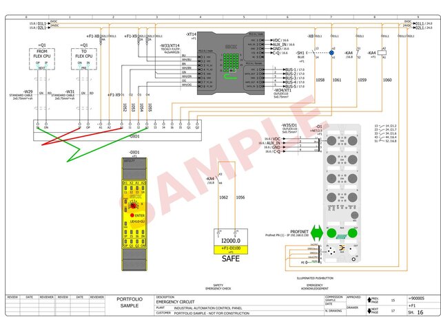 PLC Control Cabinet - Layouts, Schematics and Field Wiring – image 22 of 35